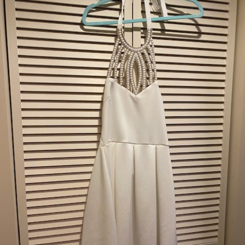 Charlotte Russe White Pearl dress